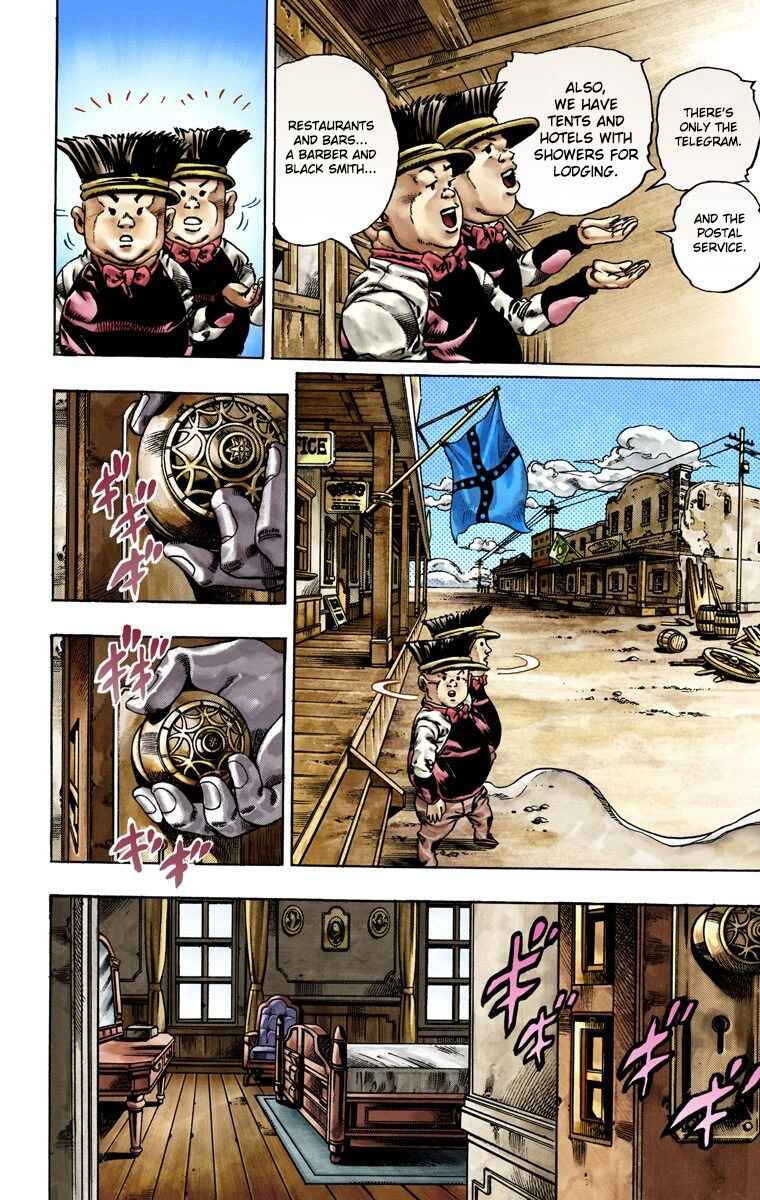 JoJo no Kimyou na Bouken: Part 7 - Steel Ball Run Color-ban Chapter 21 - Page 21