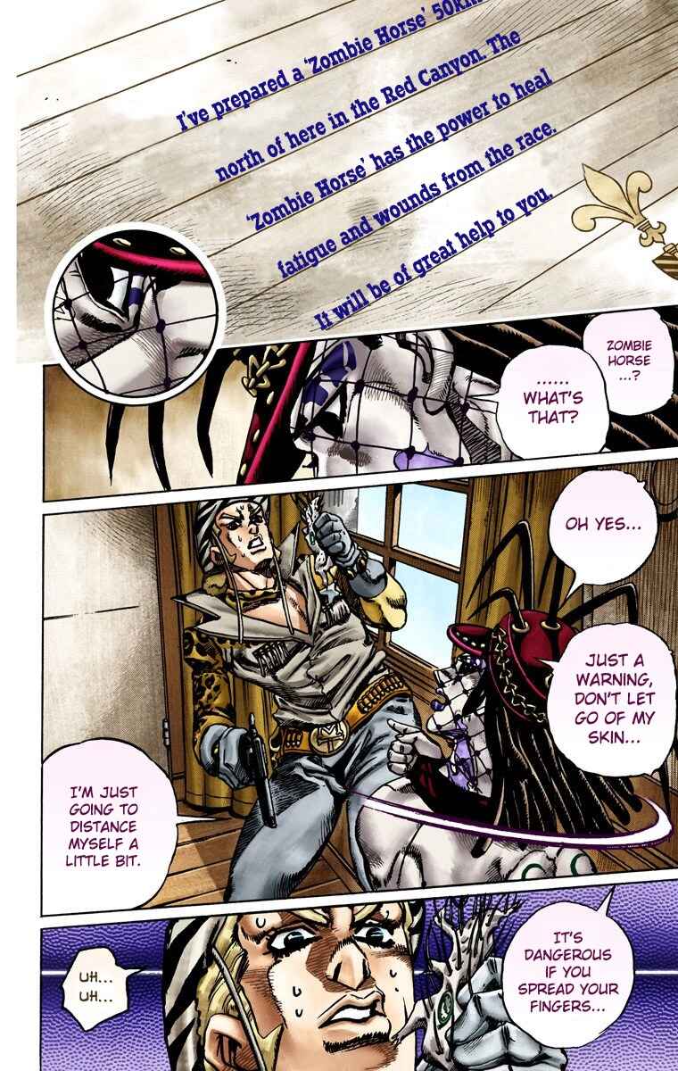 JoJo no Kimyou na Bouken: Part 7 - Steel Ball Run Color-ban Chapter 21 - Page 27