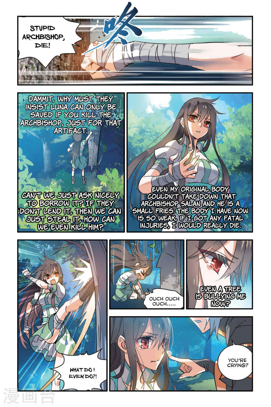 Yǒngzhě Shì Nǚhái Chapter 8 - Page 8