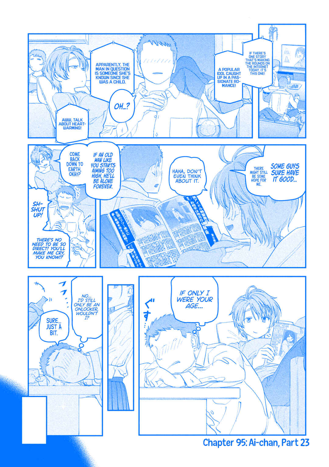 Getsuyoubi no Tawawa (Blue) (Fan Colored) Chapter 95 - Page 2