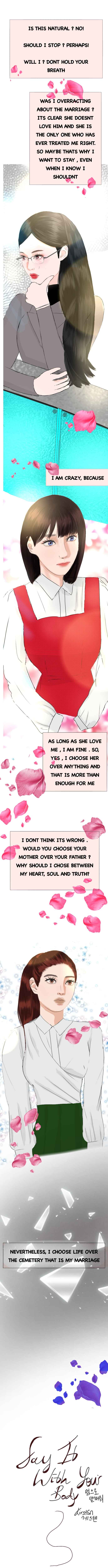 Say It With Your Body Chapter 1.8 - Page 1