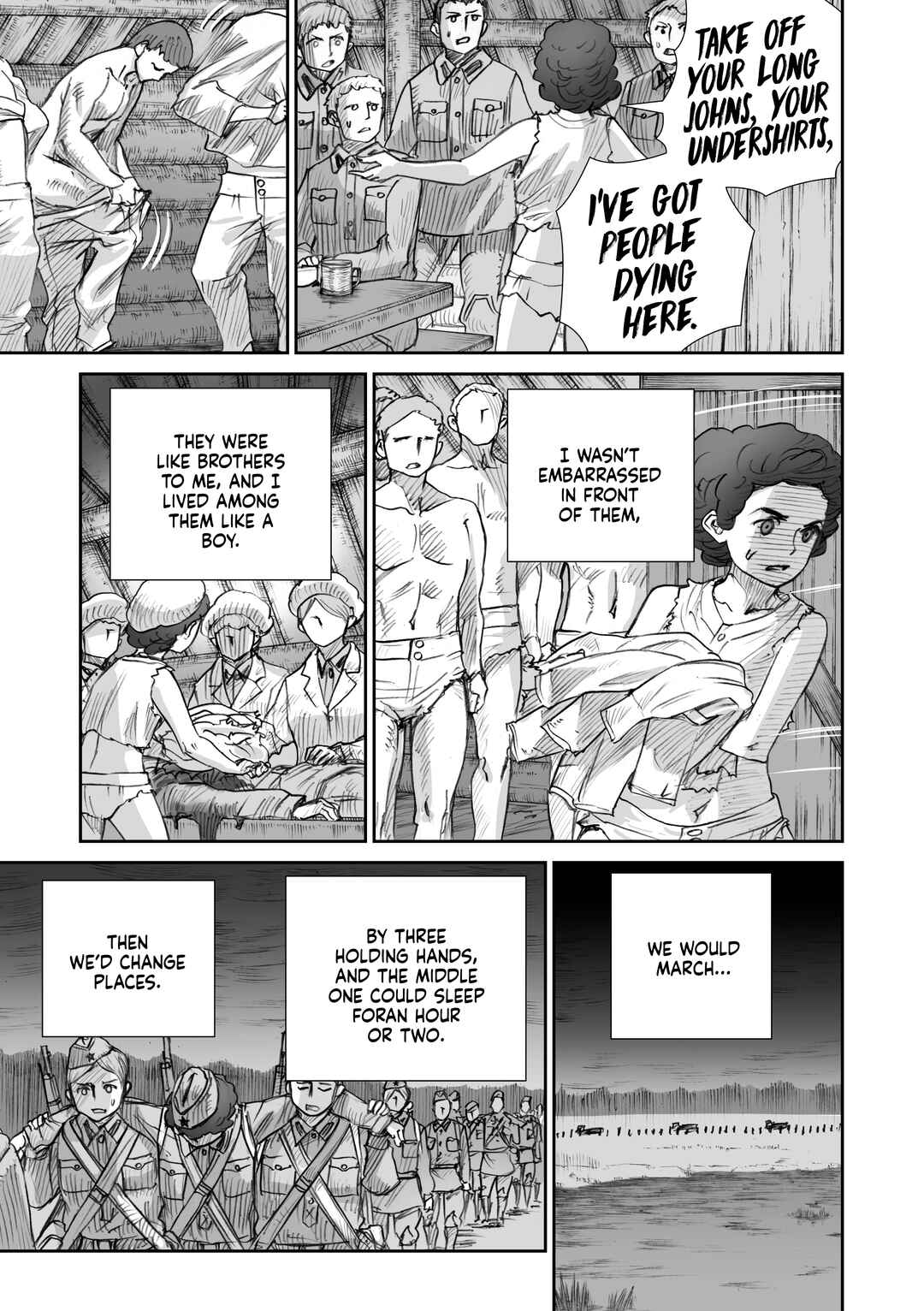 Sensou wa Onna no Kao wo Shiteinai Chapter 26.5 - Page 18