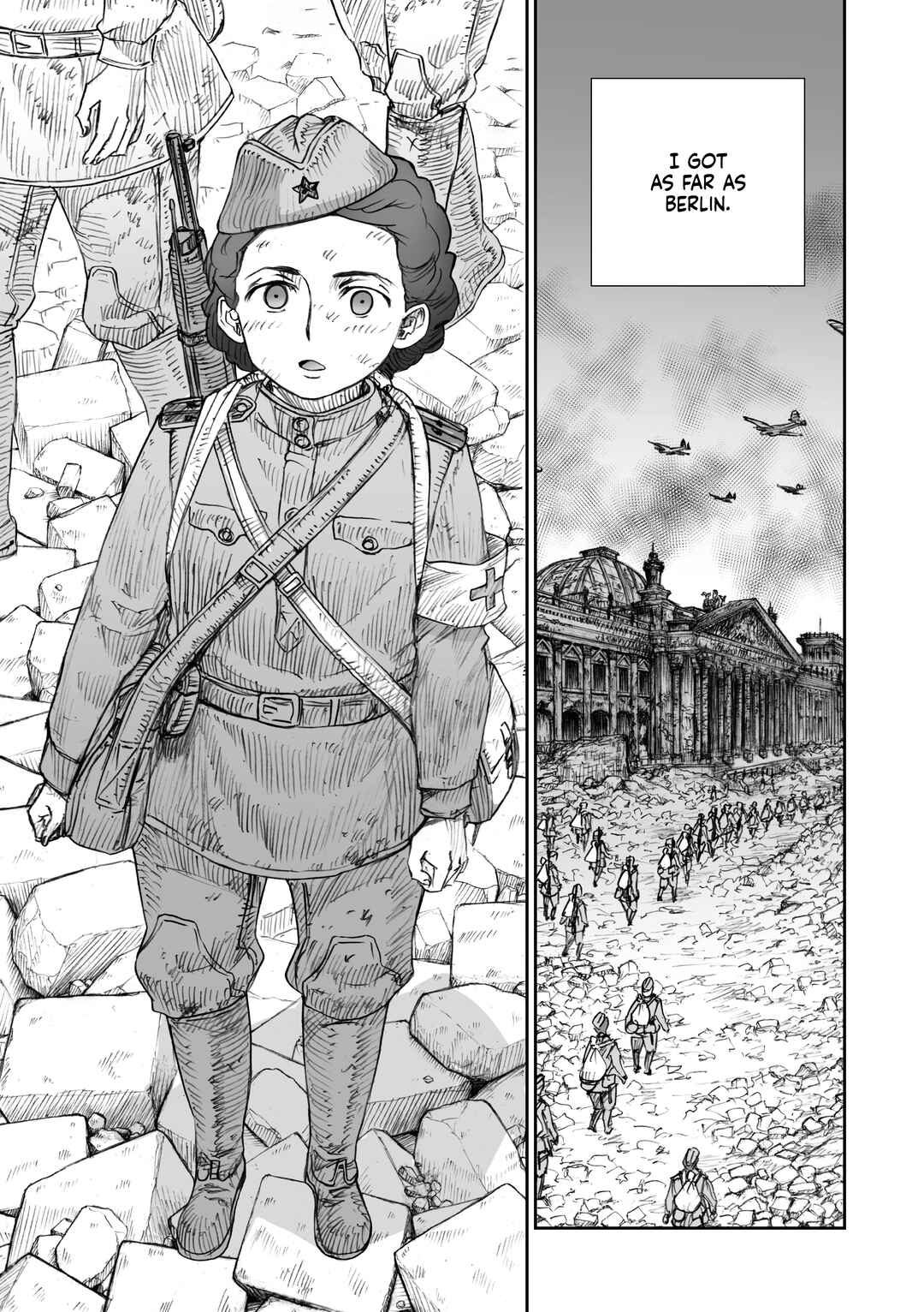 Sensou wa Onna no Kao wo Shiteinai Chapter 26.5 - Page 19