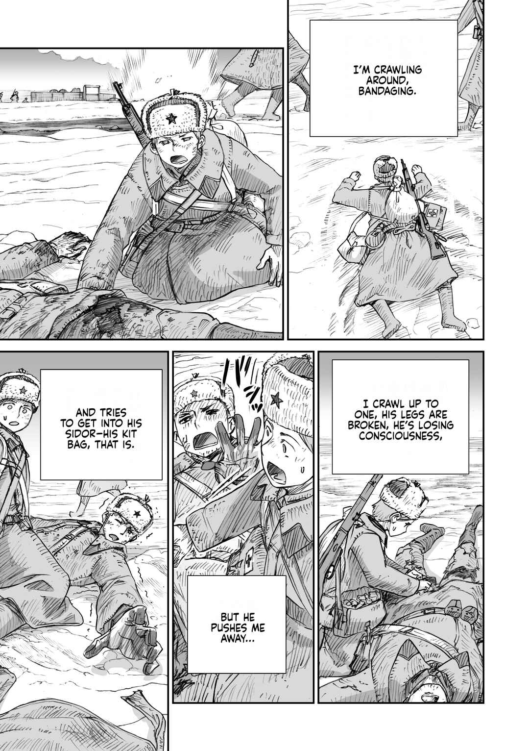Sensou wa Onna no Kao wo Shiteinai Chapter 26.5 - Page 5