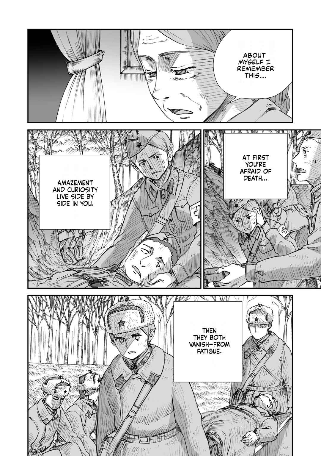 Sensou wa Onna no Kao wo Shiteinai Chapter 26.5 - Page 8
