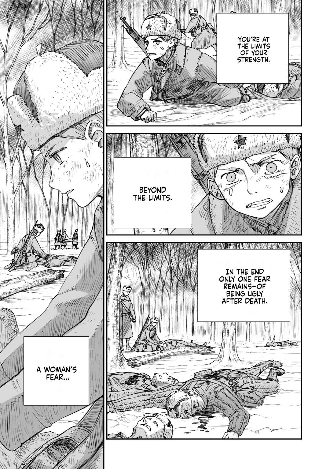 Sensou wa Onna no Kao wo Shiteinai Chapter 26.5 - Page 9