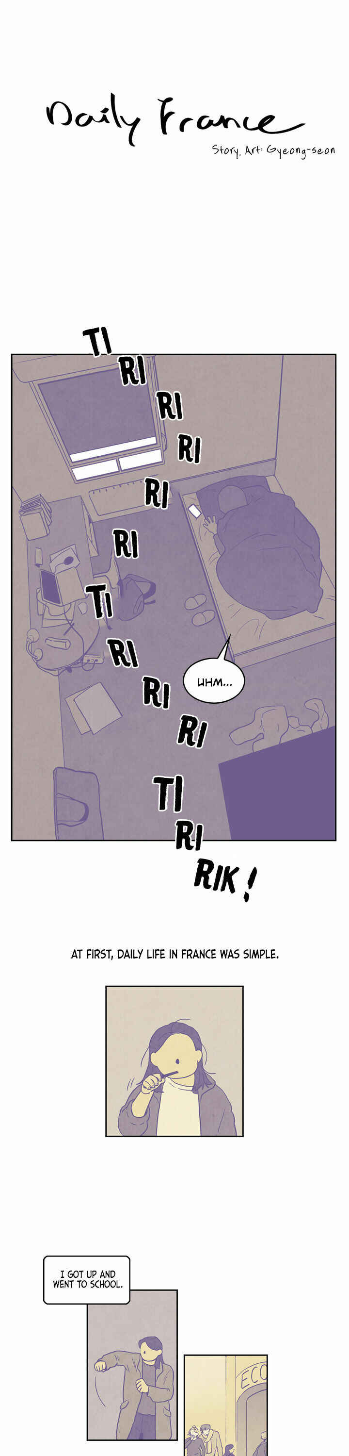 Daily France Chapter 3 - Page 1