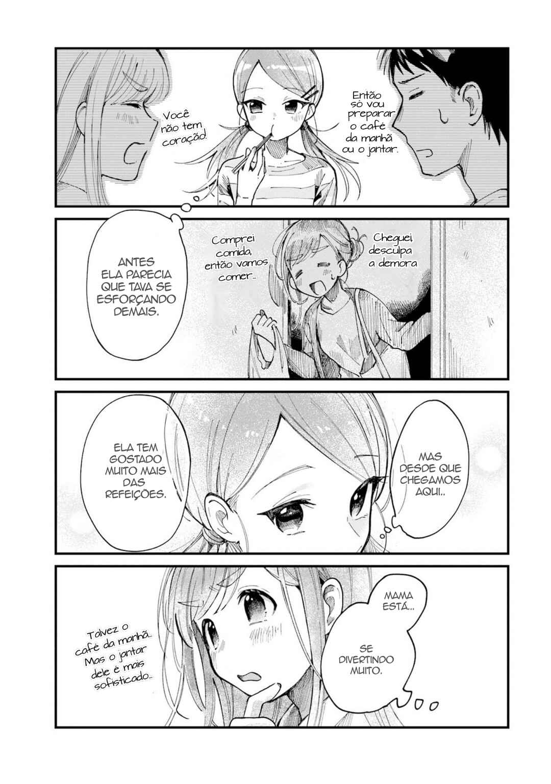 Harapeko Oyako to Motokare Yanushi Chapter 4 - Page 12