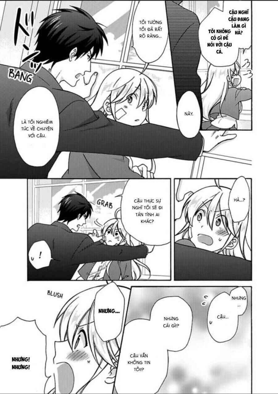 Nyotaika Yankee Gakuen ☆ Ore no Hajimete, Nerawaretemasu. Chapter 22 - Page 13