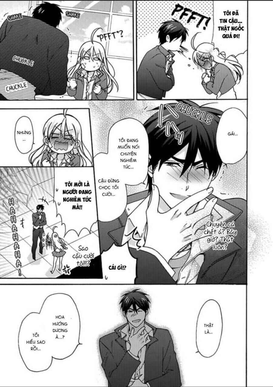 Nyotaika Yankee Gakuen ☆ Ore no Hajimete, Nerawaretemasu. Chapter 22 - Page 15
