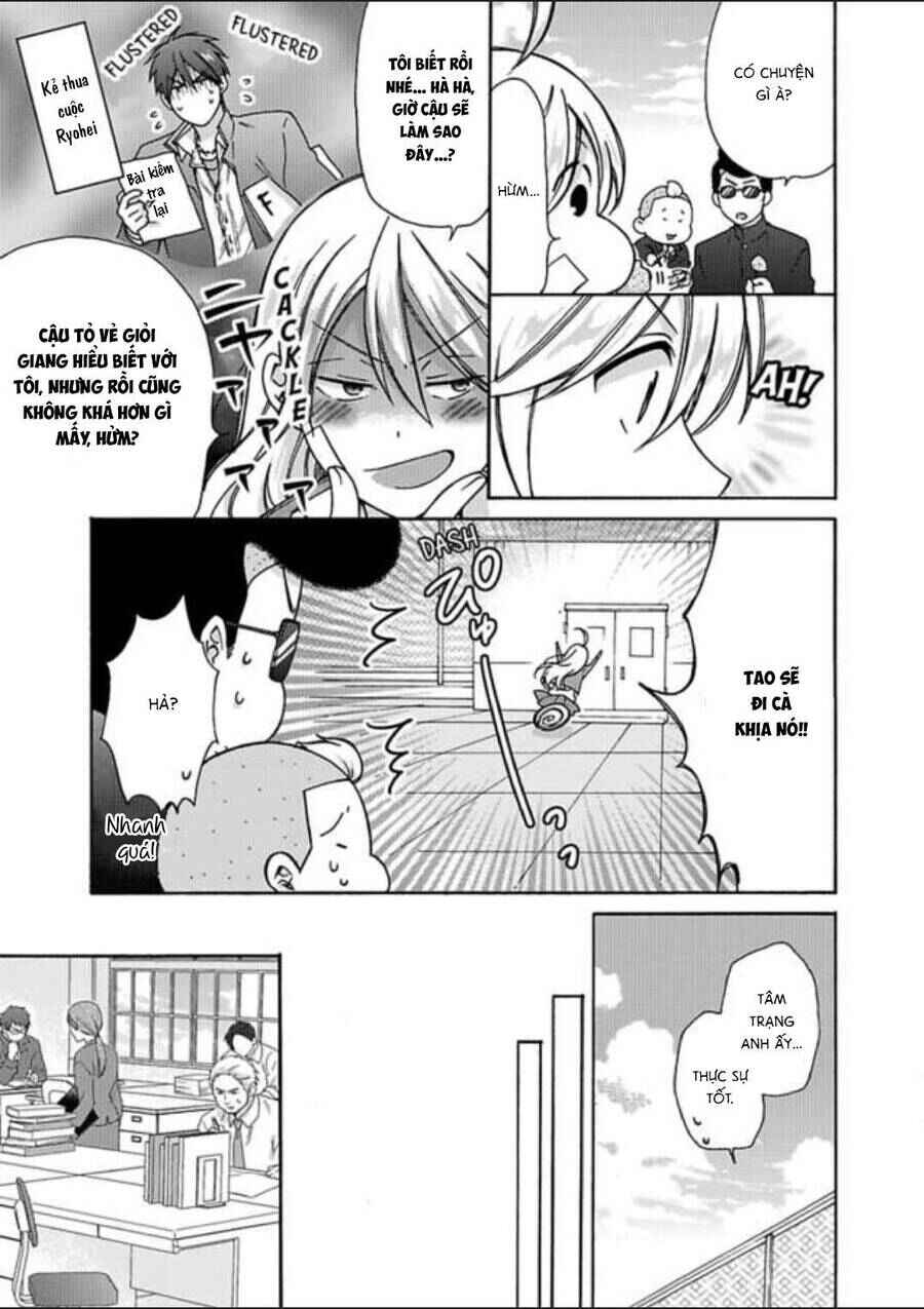 Nyotaika Yankee Gakuen ☆ Ore no Hajimete, Nerawaretemasu. Chapter 22 - Page 3