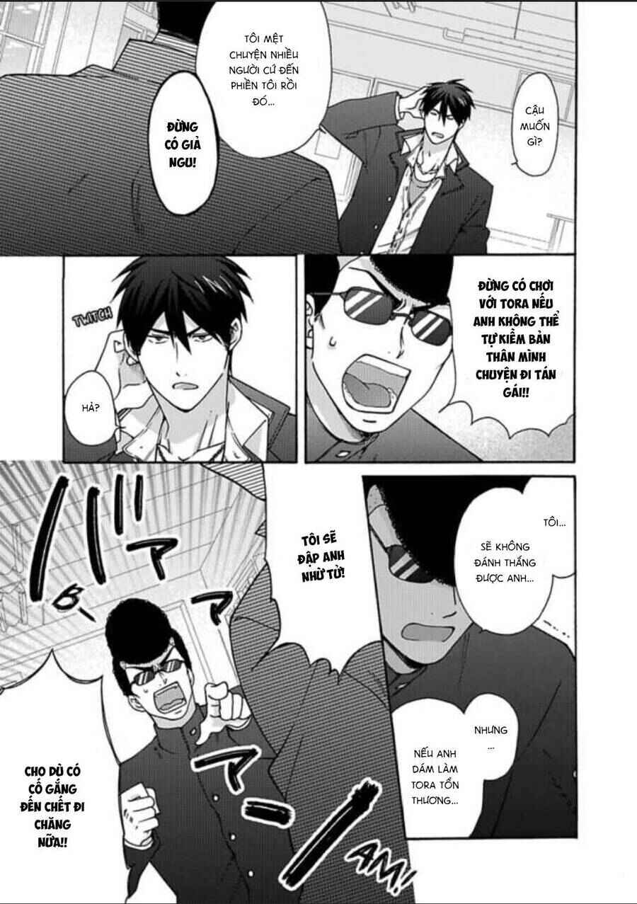 Nyotaika Yankee Gakuen ☆ Ore no Hajimete, Nerawaretemasu. Chapter 22 - Page 9