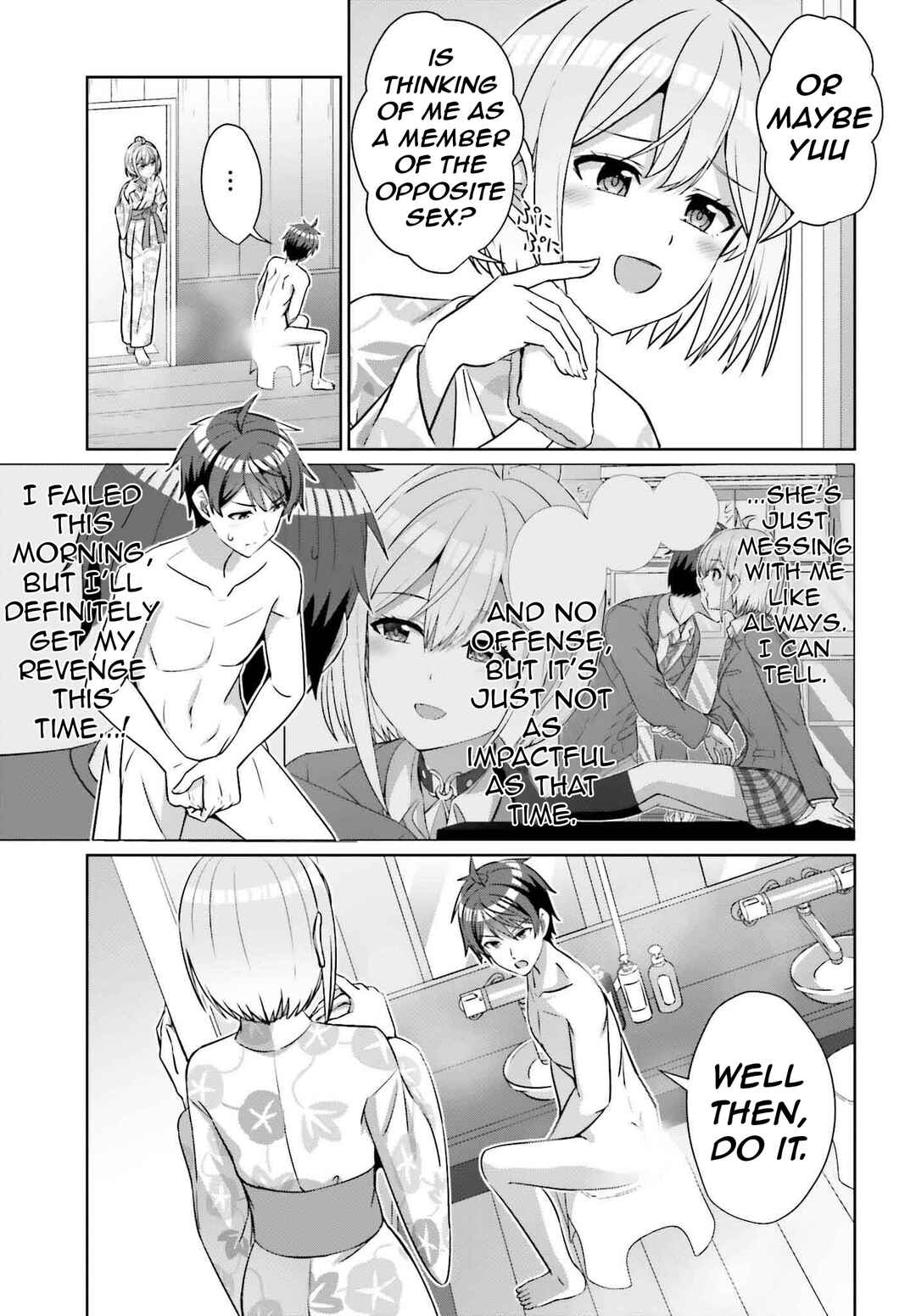 Danjo no Yujou wa Seiritsu suru? (Iya, Shinai!!) Chapter 35 - Page 28