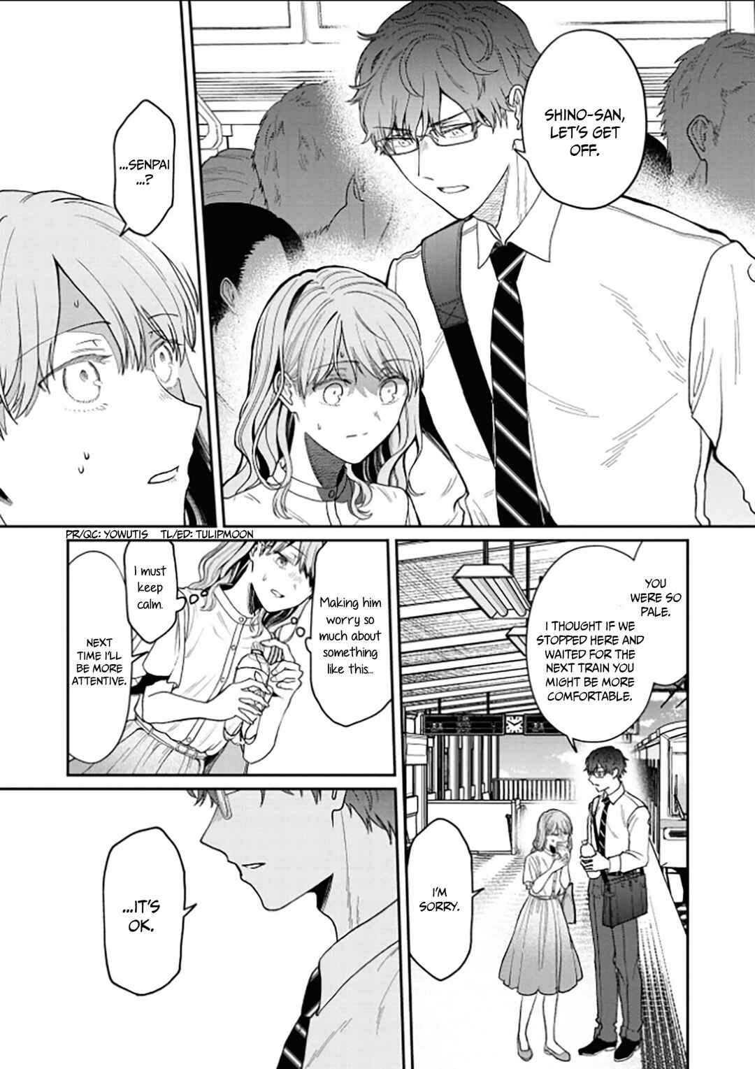 Kuuki ga "Yomeru" Shinnyuu Shain to Buaisou na Senpai Chapter 11 - Page 4