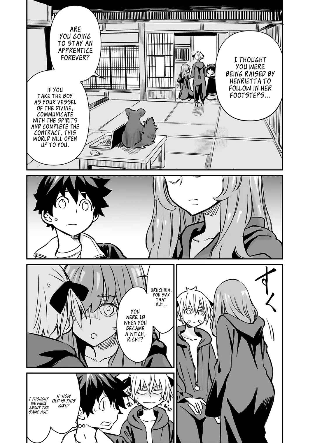 Obokoi Majo wa Majiwaritai! Chapter 17 - Page 10