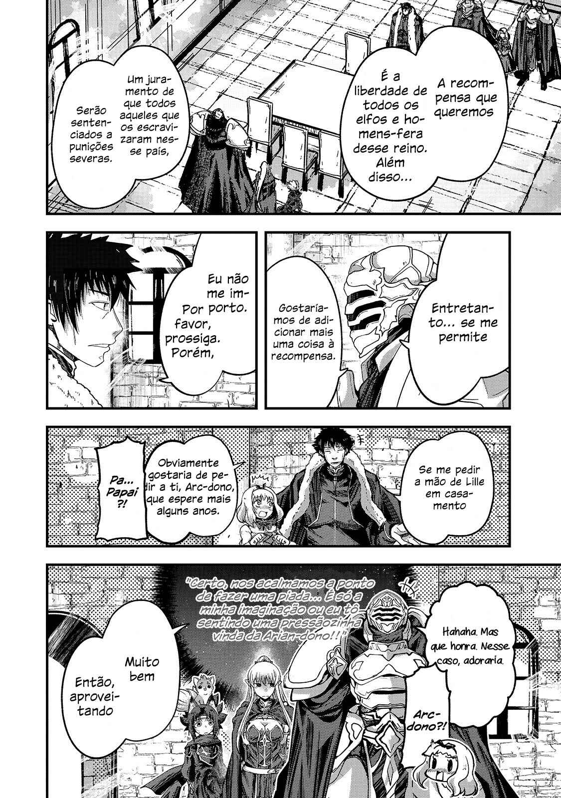 Gaikotsu Kishi-sama, Tadaima Isekai e Odekake-chuu Chapter 42 - Page 12