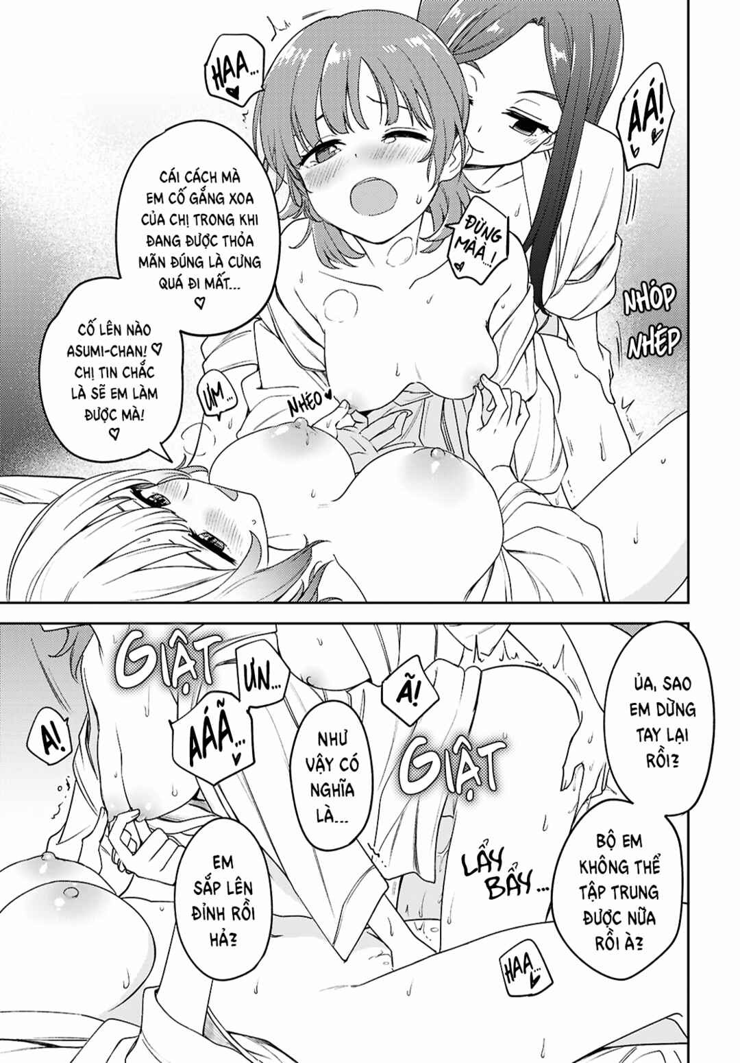 Asumi-chan wa Les Fuuzoku ni Kyoumi ga Arimasu! Chapter 25 - Page 23