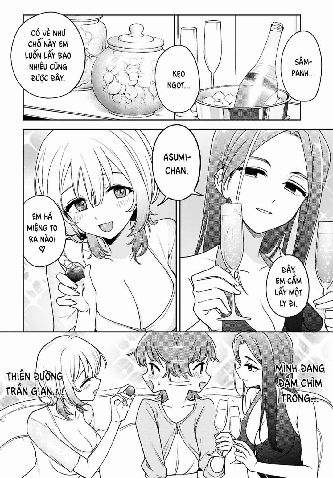 Asumi-chan wa Les Fuuzoku ni Kyoumi ga Arimasu! Chapter 25 - Page 4