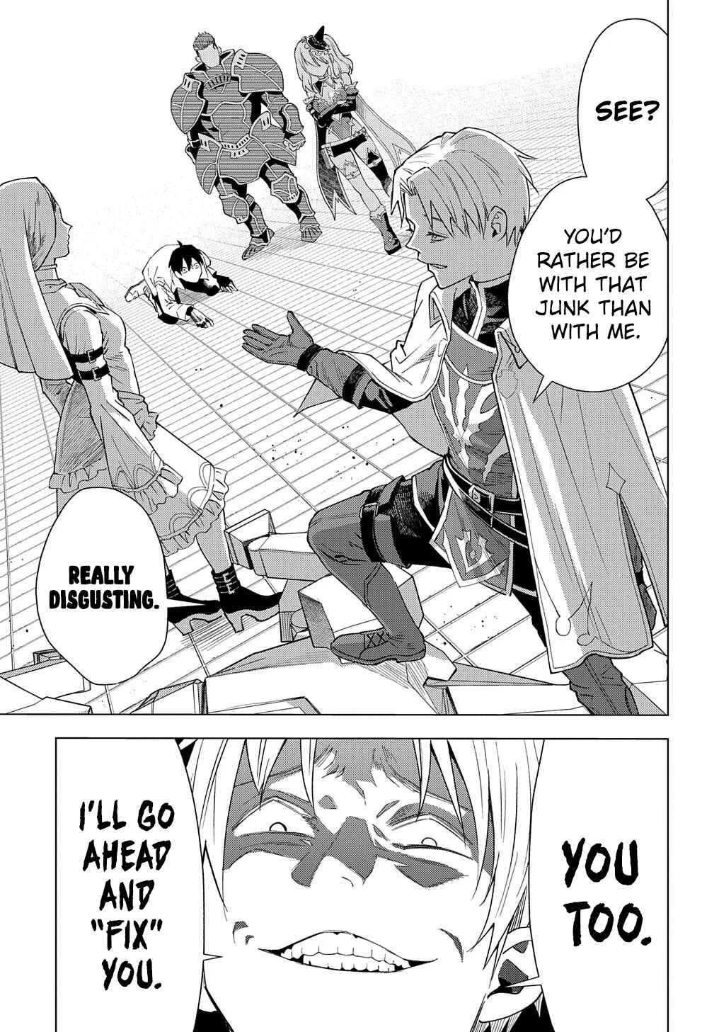 Munou to Yobareta "Seirei Tarashi" ~Jitsuwa Inou de, Seirei Kaide wa Densetsuteki Hero Deshita~ Chapter 1 - Page 9