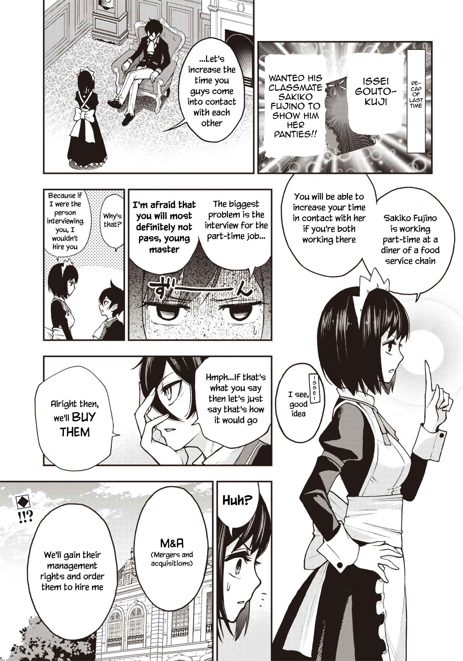 Iya na Kao Sarenagara Opantsu Misete Moraitai: Yo wa Pantsu ga Mitai zo Chapter 3 - Page 1