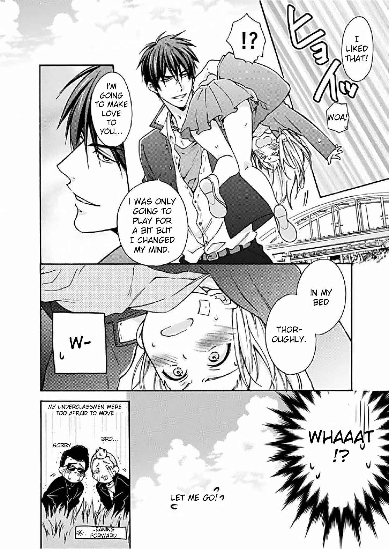 Nyotaika Yankee Gakuen ☆ Ore no Hajimete, Nerawaretemasu. Chapter 1 - Page 9