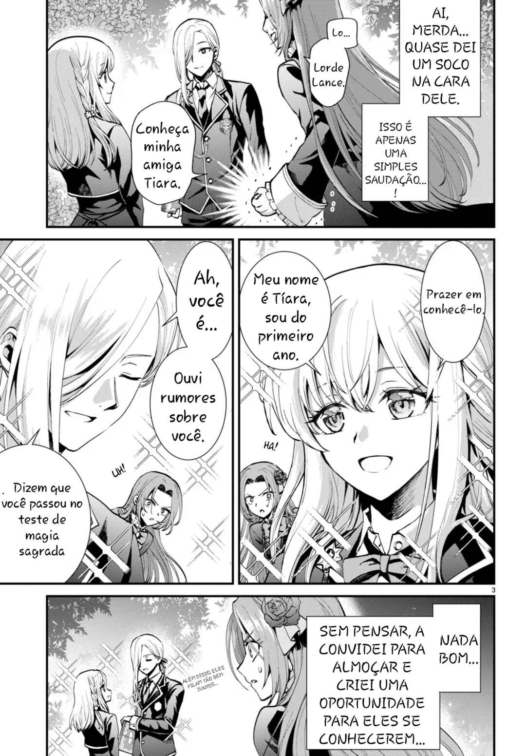 Danshi Koukousei, Otome Game no Akuyaku Reijou ni Tensei Suru. Chapter 2 - Page 4