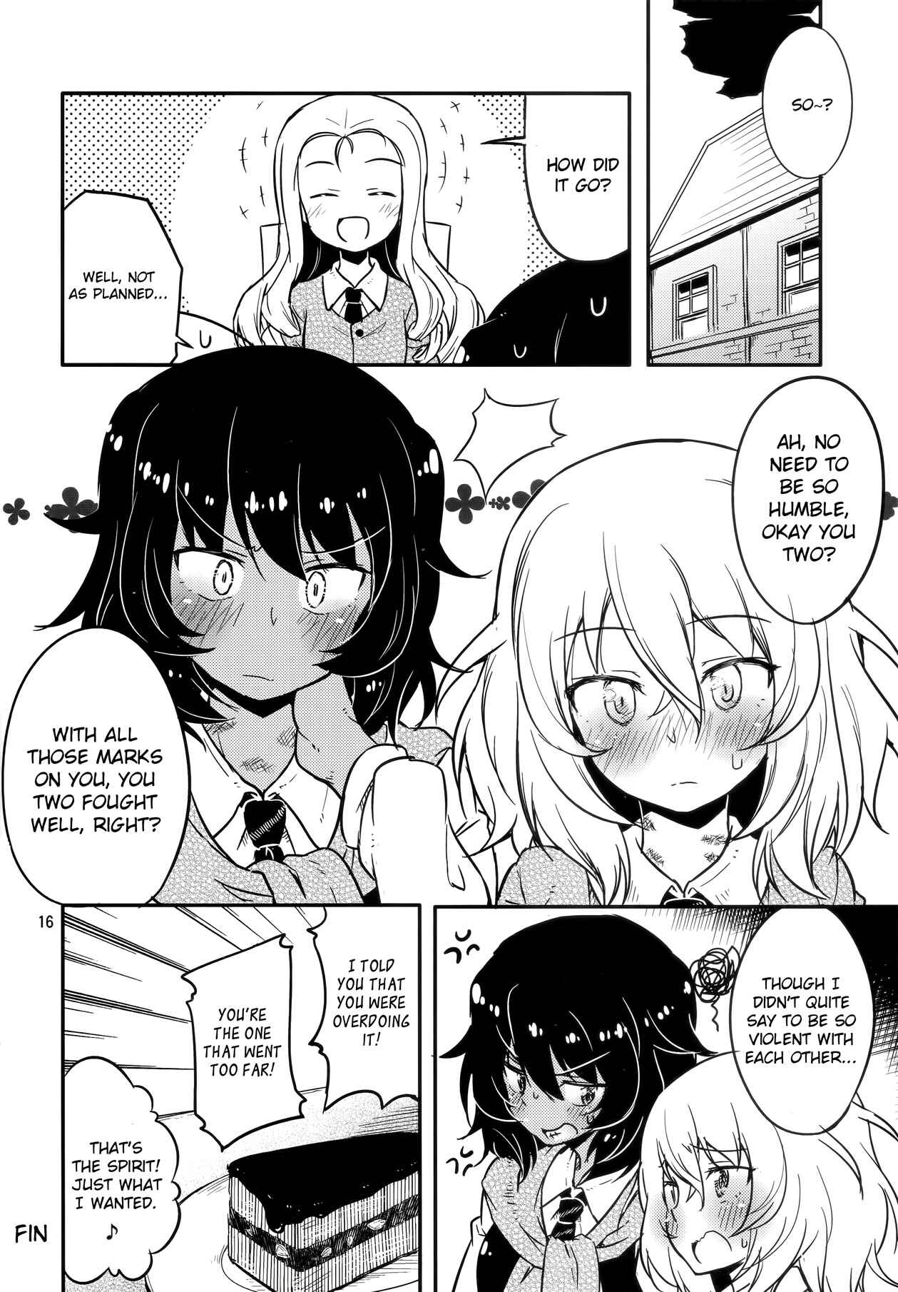 Girls und Panzer -Anata-tachi Kenkanasai! (Doujinshi) Chapter Oneshot - Page 14