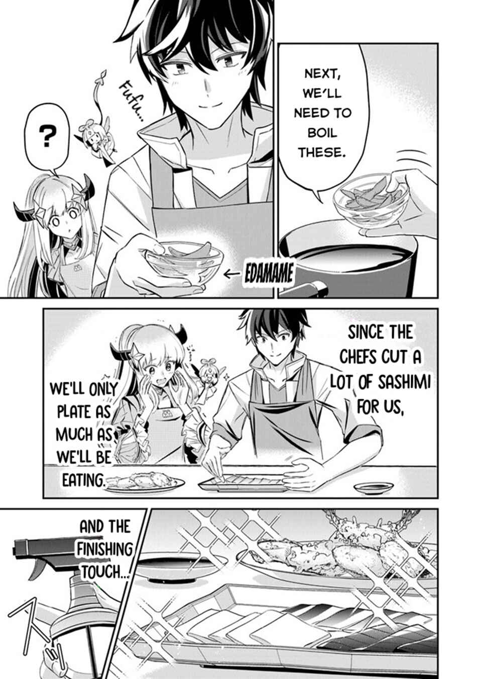 Tensei Shachiku no Cheat Saien ~Ban'nou Skill to Benri na Tsukaima Yousei wo Kushishitetara, Kidzukeba Tairiku Ichi no Seisan Kyoten ga Dekiteita~ Chapter 8 - Page 14