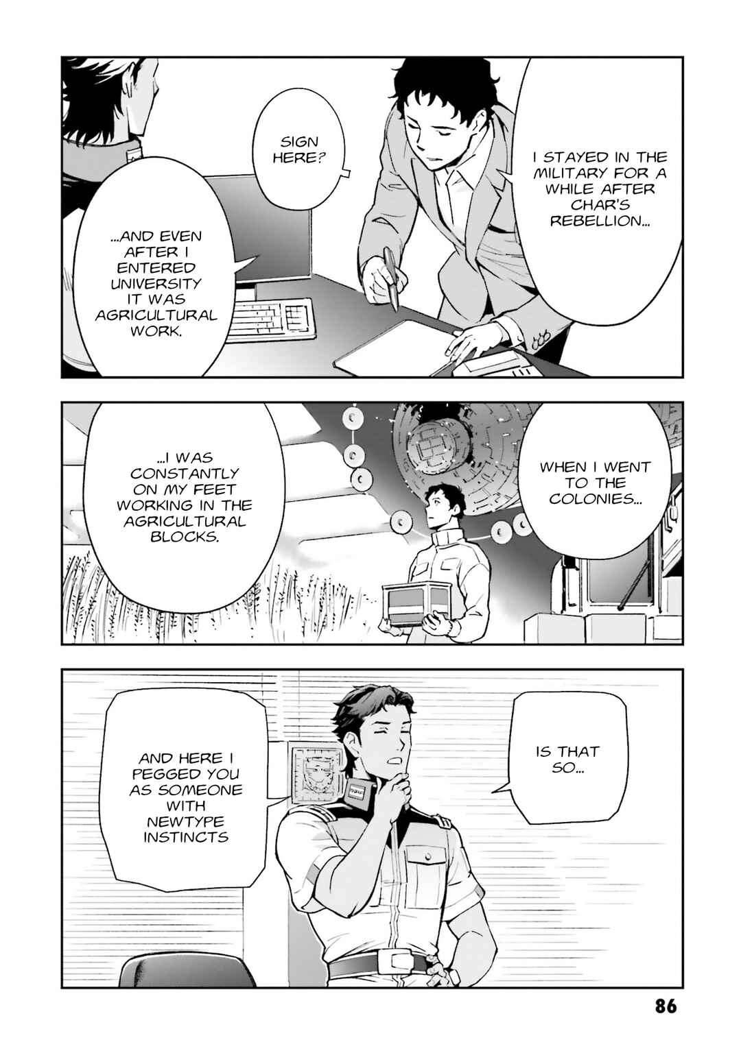 Mobile Suit Gundam: Hathaway's Flash Chapter 12 - Page 56