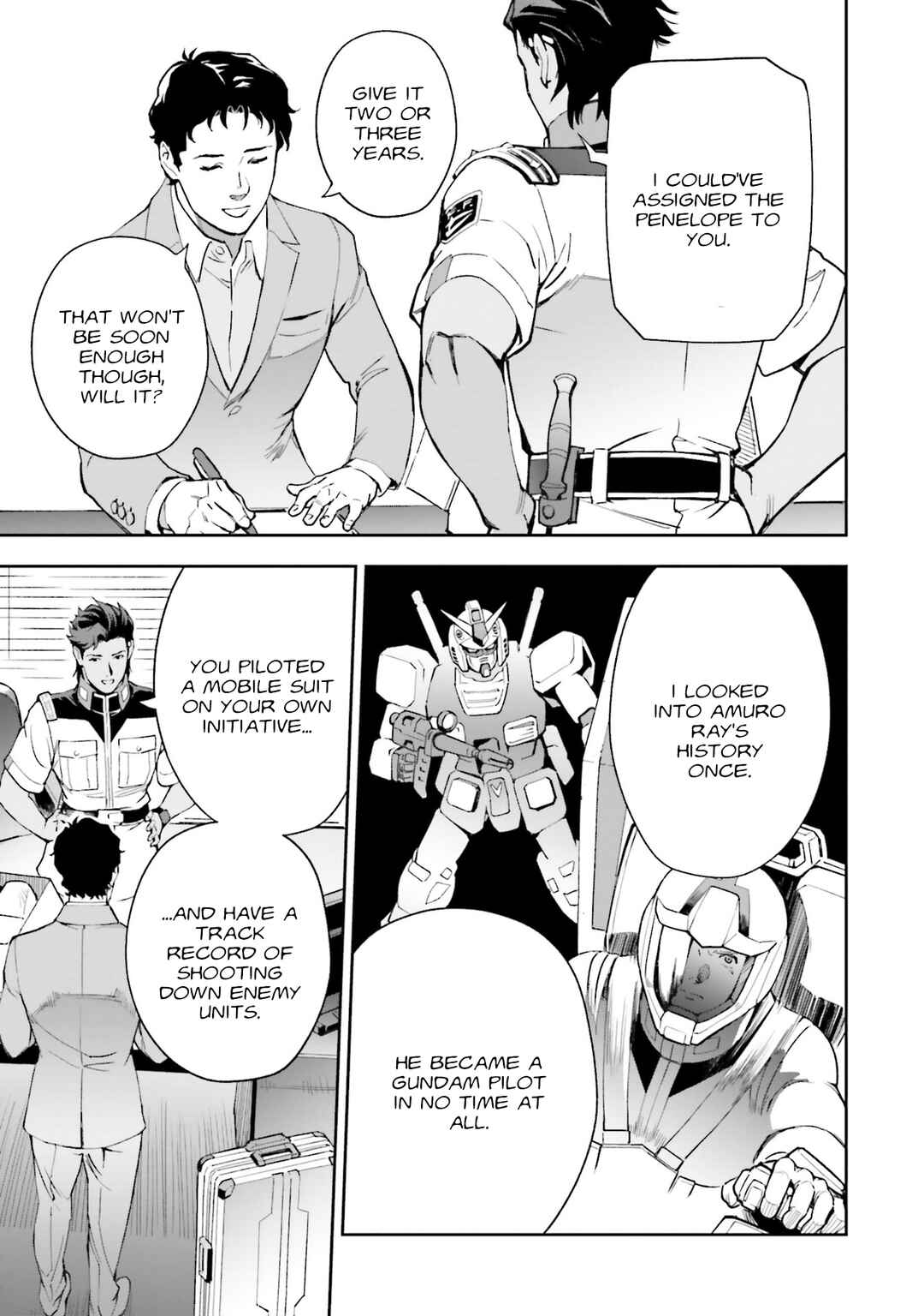 Mobile Suit Gundam: Hathaway's Flash Chapter 12 - Page 57