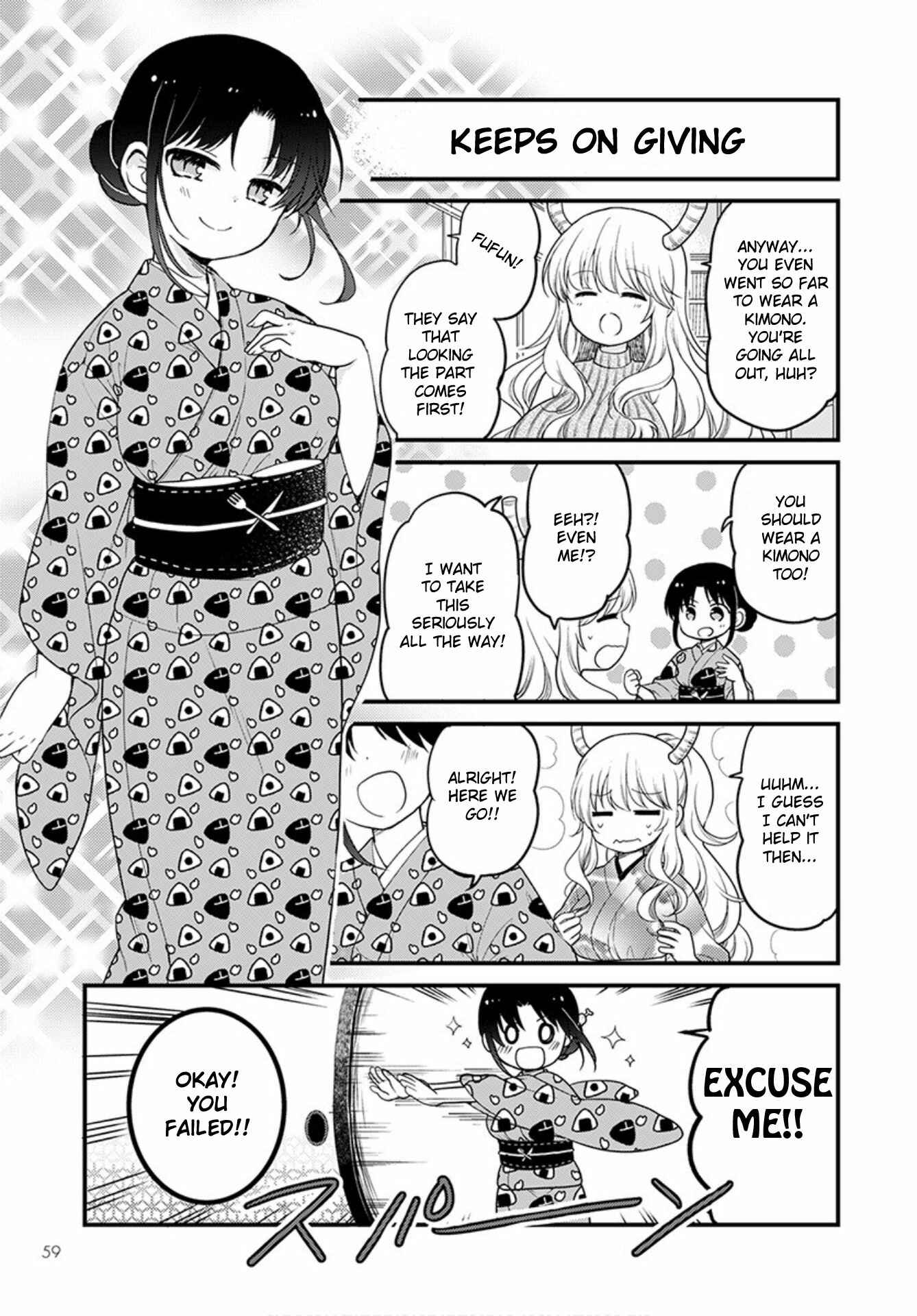 Kobayashi-san Chi no Maid Dragon - Elma OL Nikki Chapter 40 - Page 3