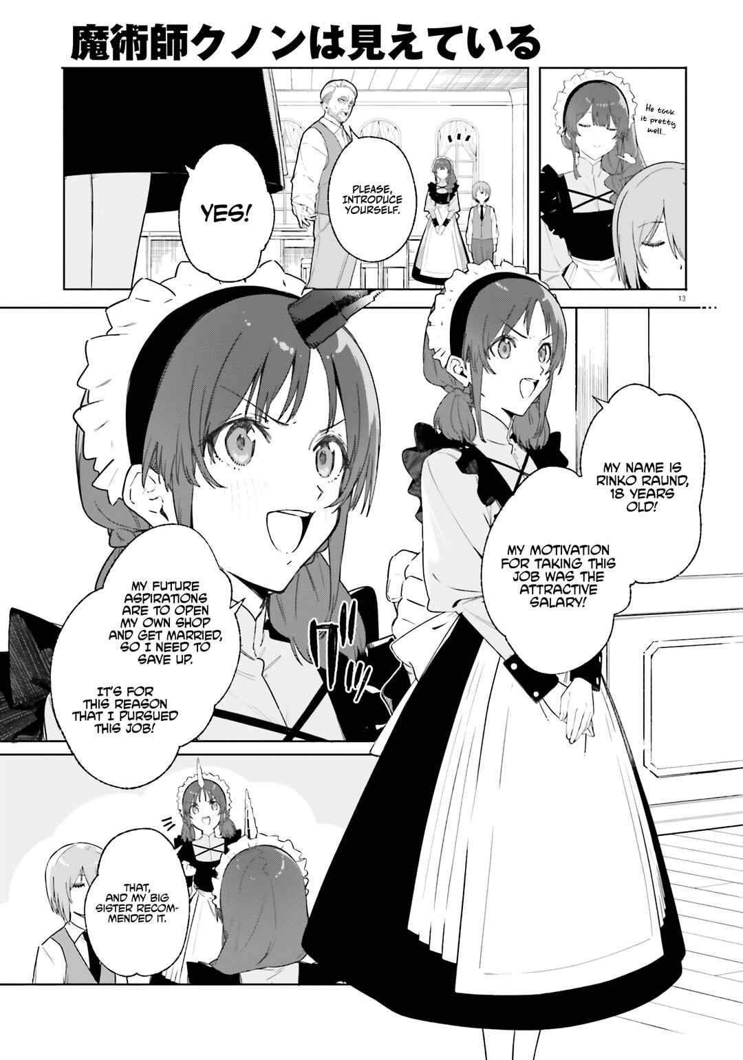 Kunon the Sorcerer Can See Chapter 14 - Page 13