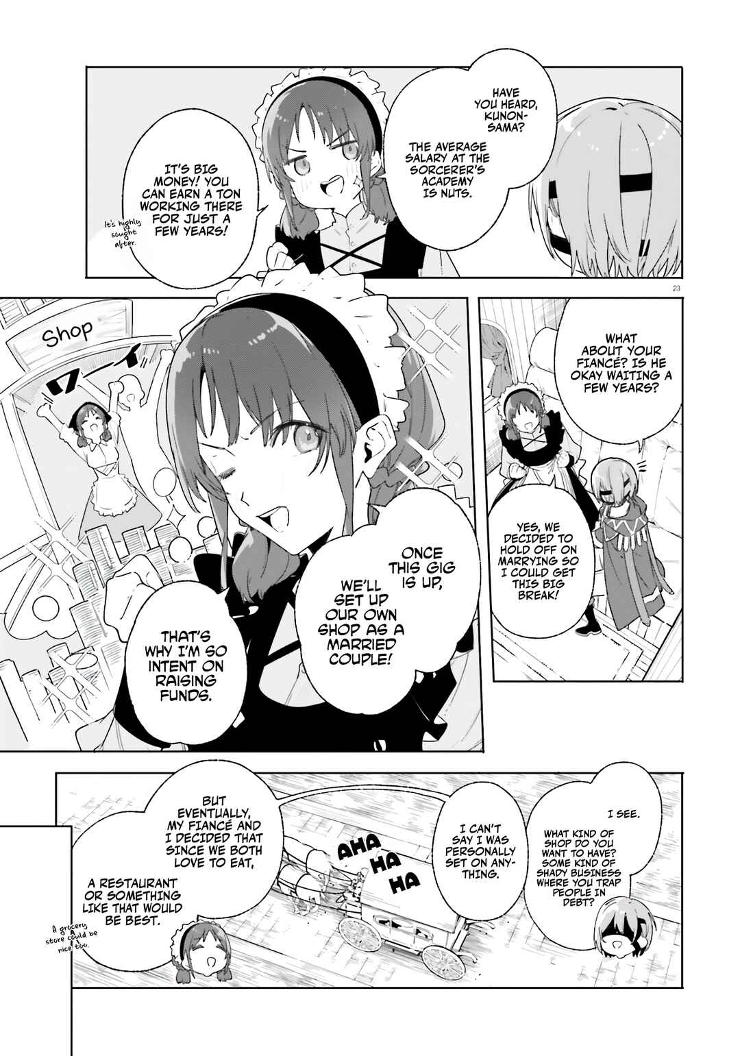 Kunon the Sorcerer Can See Chapter 14 - Page 23