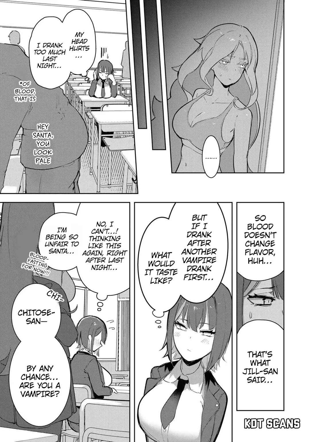 Kyuuketsuki-san wa Chitoraretai Chapter 3 - Page 18
