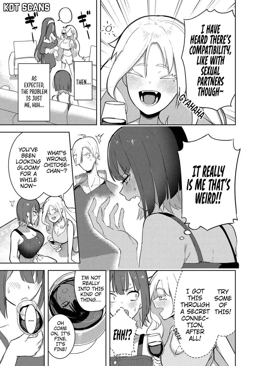 Kyuuketsuki-san wa Chitoraretai Chapter 3 - Page 6