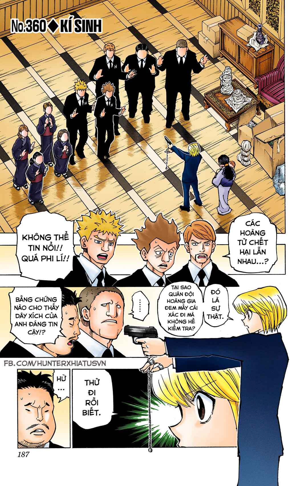 Hunter x Hunter (Official Colored) Chapter 360 - Page 1