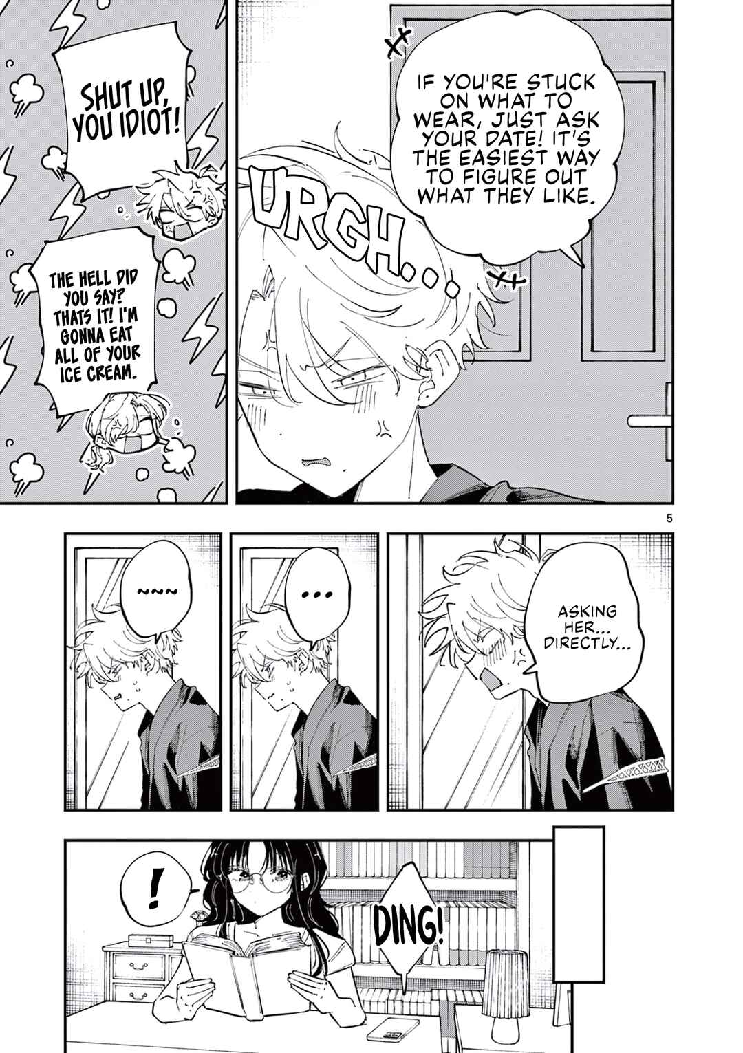 Tonari no Seki no Yatsu ga Souiu Me de Mitekuru Chapter 76 - Page 5