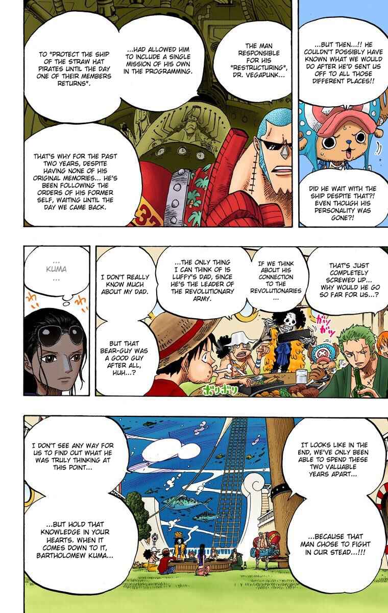 One Piece (Official Colored) Chapter 603 - Page 16