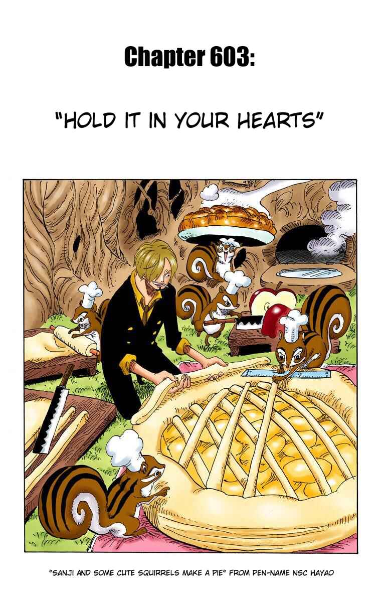 One Piece (Official Colored) Chapter 603 - Page 2