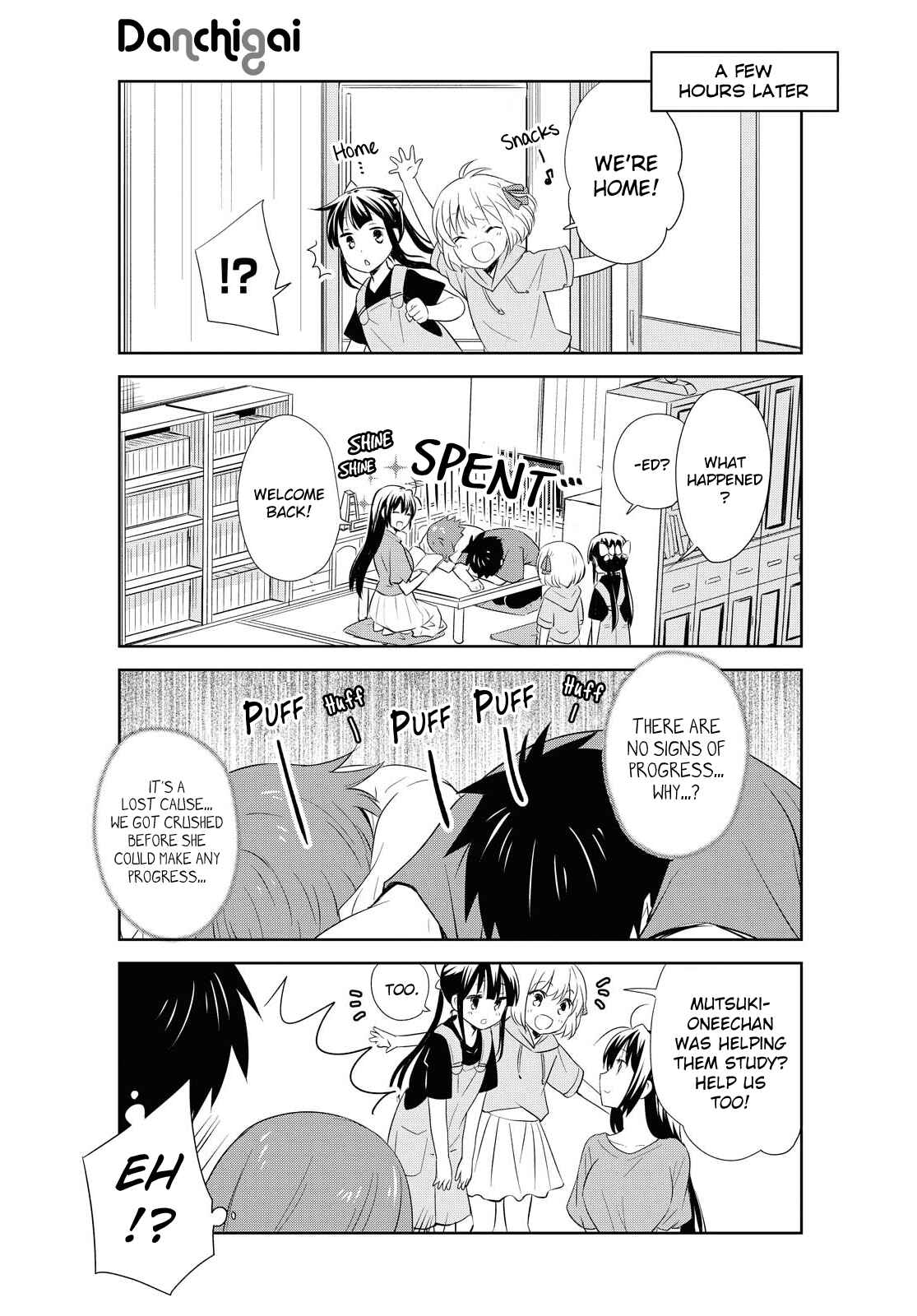Danchigai Chapter 117 - Page 12