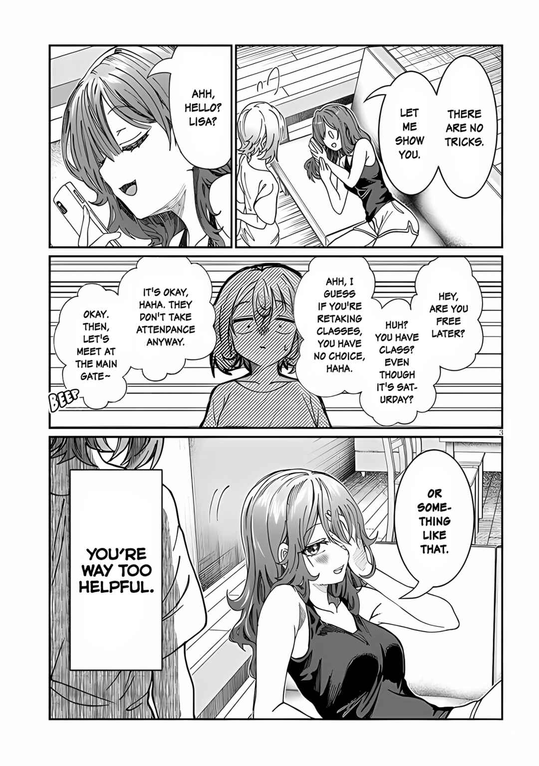 Kimi wa Yakamashi Tojite yo Kuchi wo! Chapter 23 - Page 3