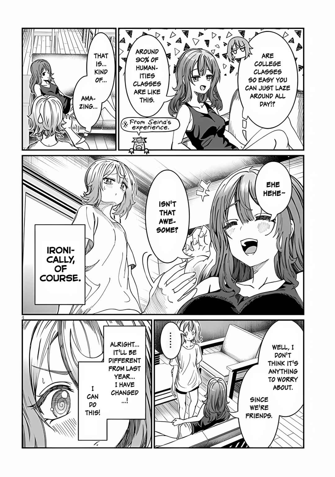 Kimi wa Yakamashi Tojite yo Kuchi wo! Chapter 23 - Page 4