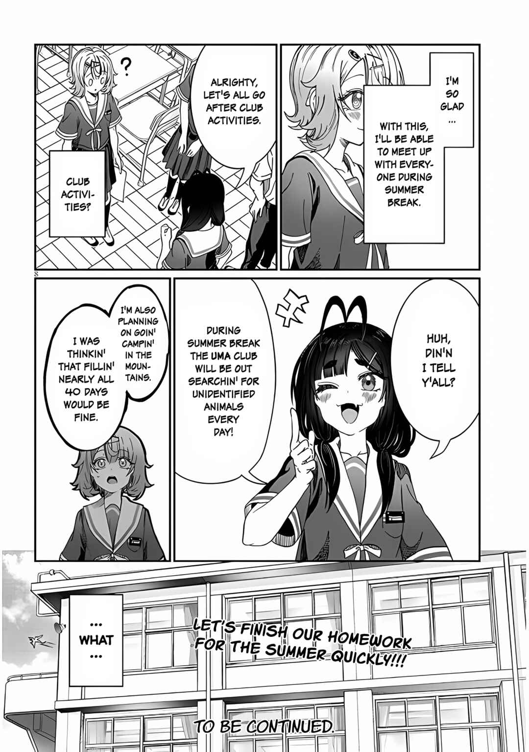 Kimi wa Yakamashi Tojite yo Kuchi wo! Chapter 23 - Page 8