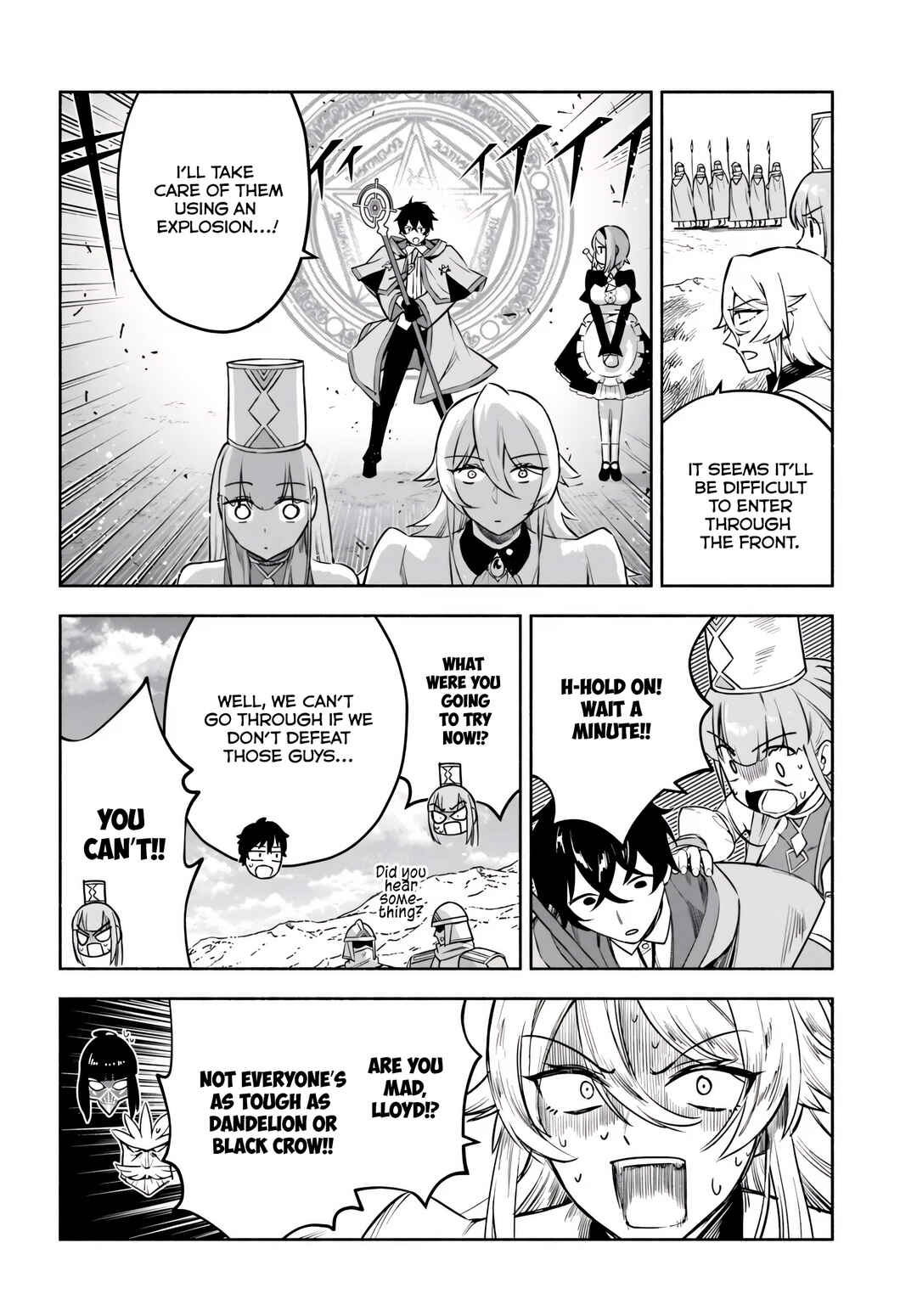 Ore Igai Dare mo Saishu Dekinai Sozai na no ni "Sozai Saishuritsu ga Hikui" to Pawahara suru Osananajimi Renkinjutsushi to Zetsuen shita Senzoku Madoushi, Henkyou no Machi de Slow Life wo Okuritai. Chapter 14 - Page 4
