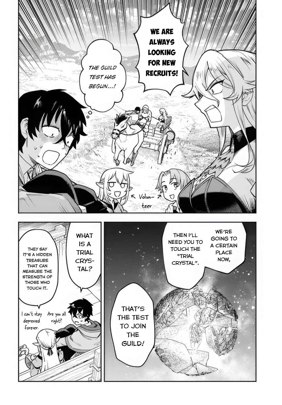 Ore Igai Dare mo Saishu Dekinai Sozai na no ni "Sozai Saishuritsu ga Hikui" to Pawahara suru Osananajimi Renkinjutsushi to Zetsuen shita Senzoku Madoushi, Henkyou no Machi de Slow Life wo Okuritai. Chapter 4 - Page 10