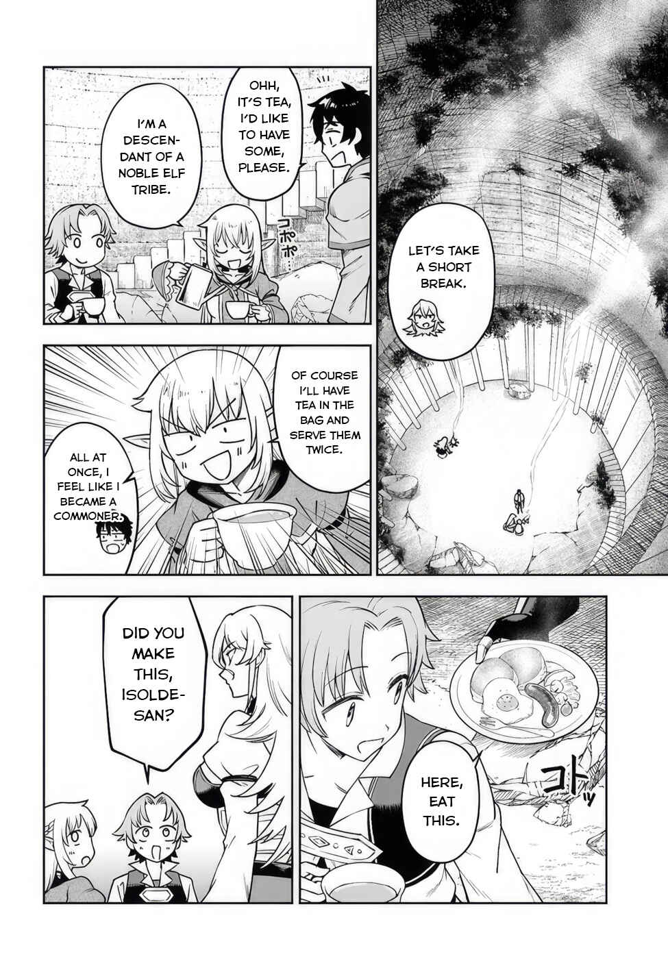Ore Igai Dare mo Saishu Dekinai Sozai na no ni "Sozai Saishuritsu ga Hikui" to Pawahara suru Osananajimi Renkinjutsushi to Zetsuen shita Senzoku Madoushi, Henkyou no Machi de Slow Life wo Okuritai. Chapter 4 - Page 18
