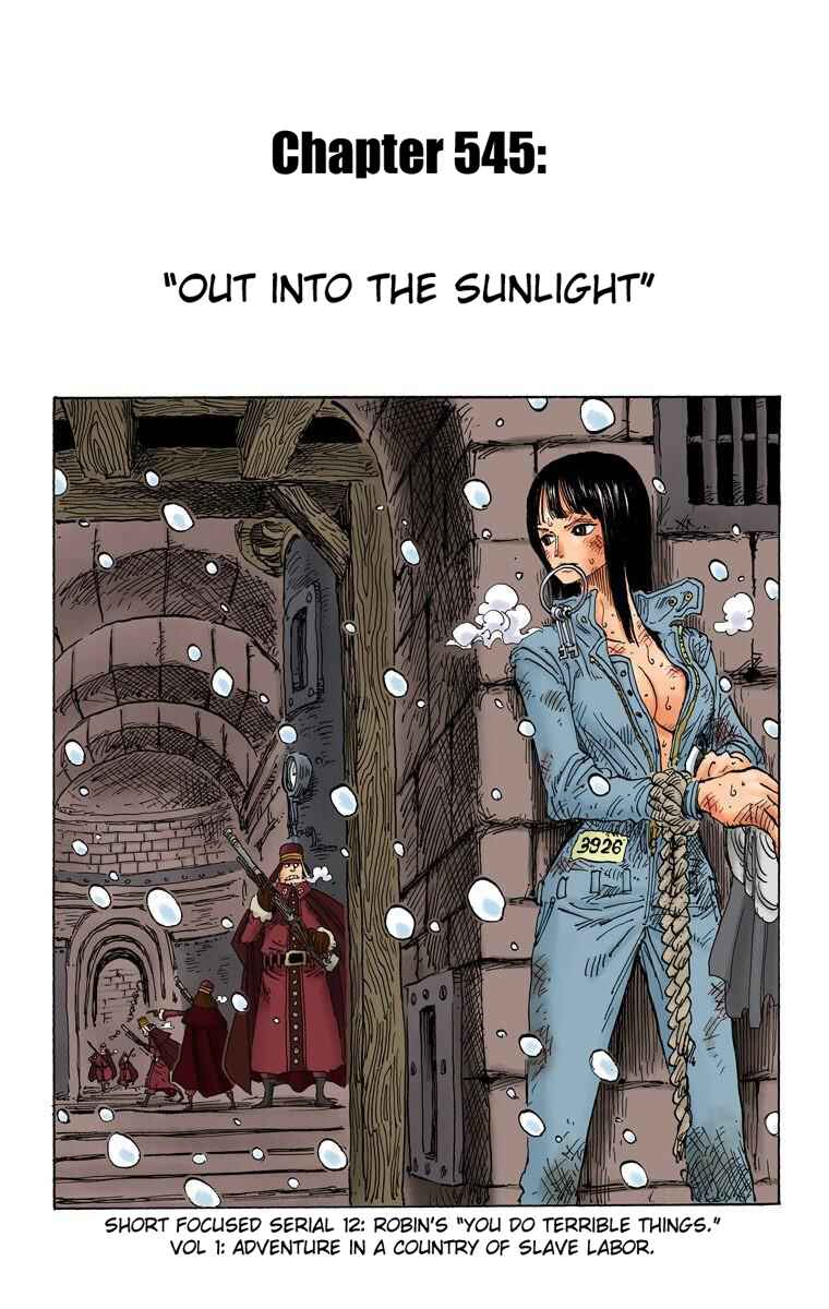 One Piece (Official Colored) Chapter 545 - Page 2