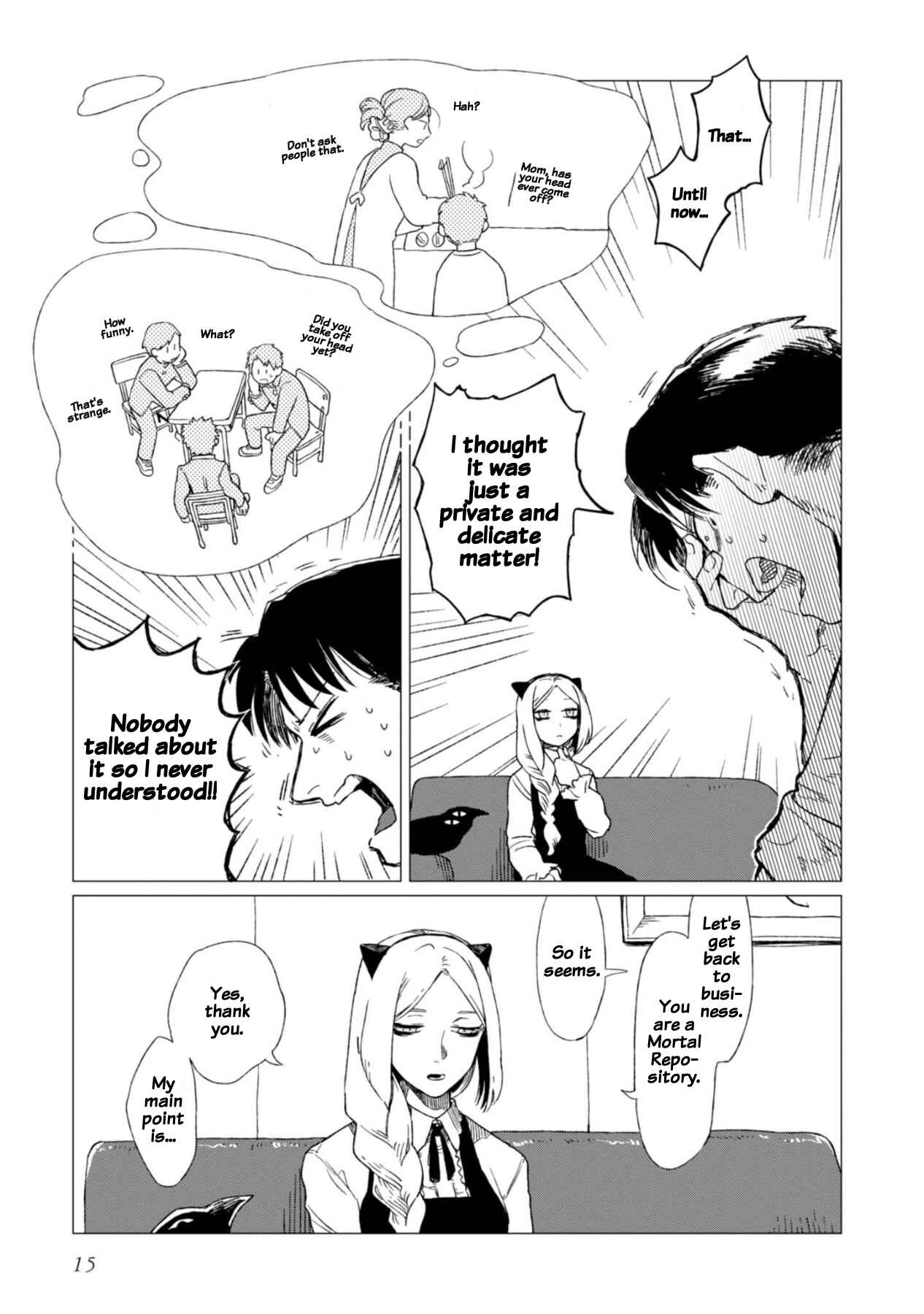 Shinozaki-kun no Mente Jijou Chapter 1 - Page 17
