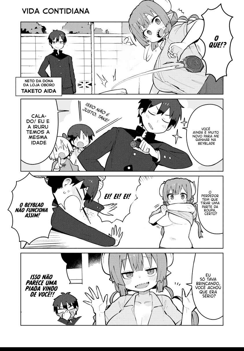 Kobayashi-san Chi no Maid Dragon - Iruru wa Koi toka Wakarimasen! Chapter 1 - Page 4