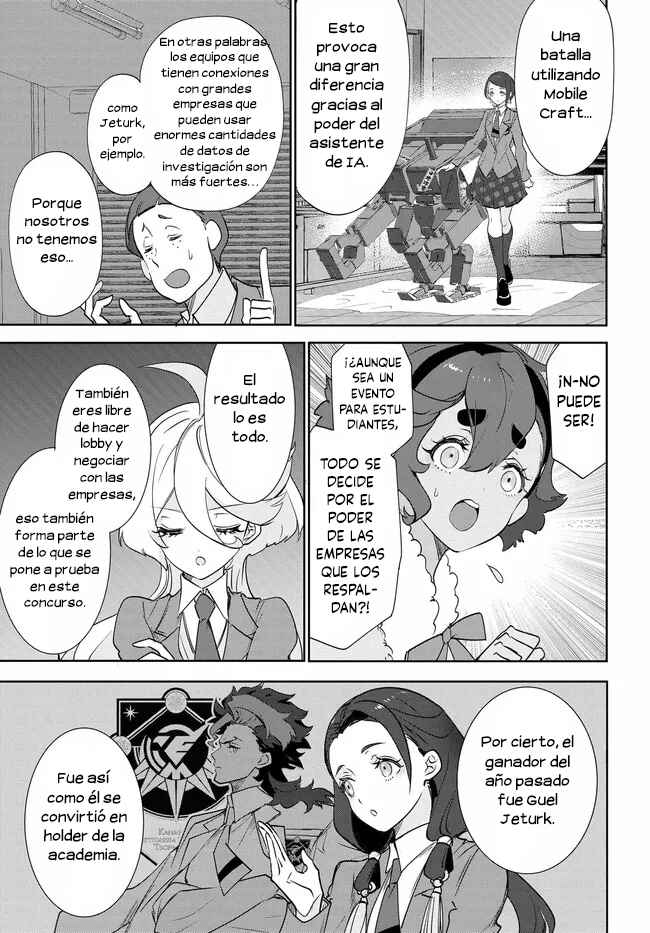 Kidou Senshi Gundam: Suisei no Majo - Seishun Frontier Chapter 3.2 - Page 3